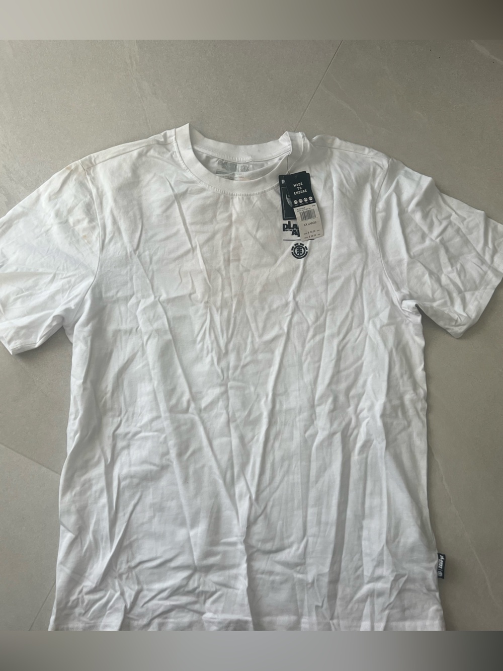 Planet of the Apes Element White Short Sleeve Logo Tee